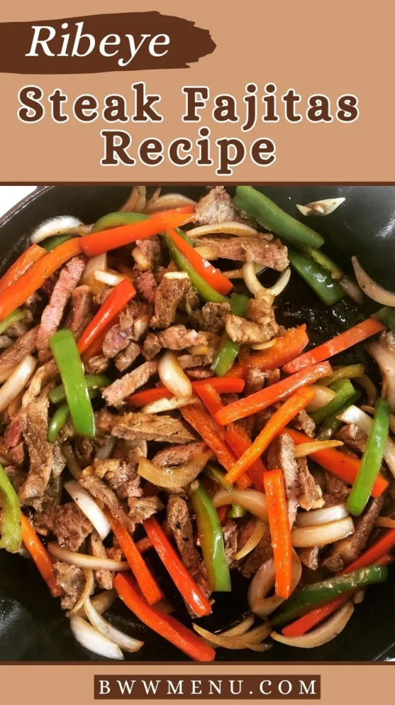 ribeye steak fajitas recipe