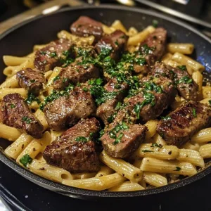 ribeye steak pasta