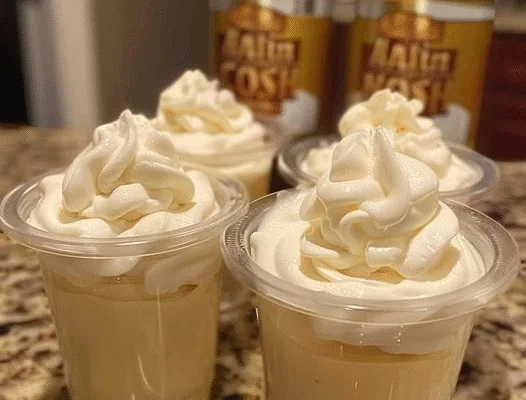 Keto Cream Pudding Shots