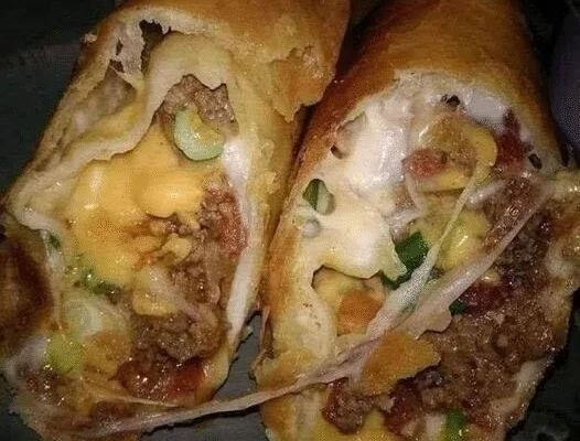 Keto Mexican chimichangas